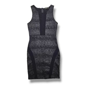 The Vintage Shop Sleeveless Black Dress Made in USA Size S